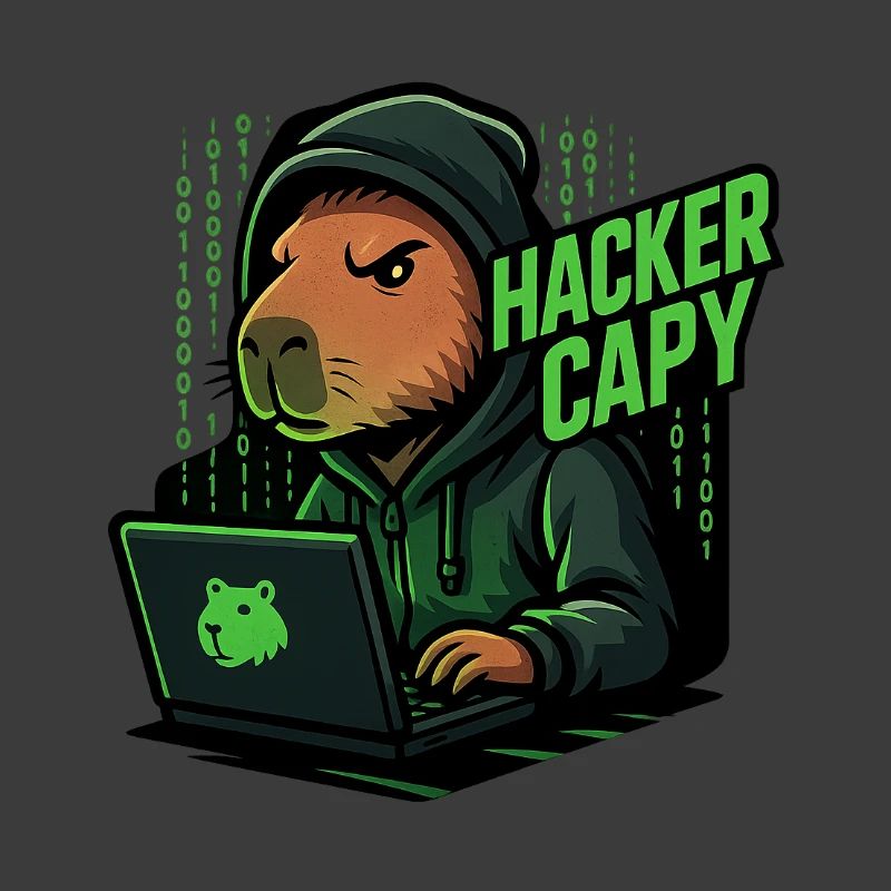 Hacker Capy – Cyber Capybara Tech