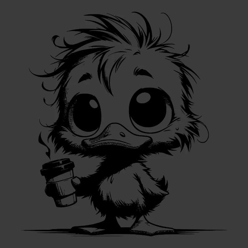 Duck in Survival Mode Caffeine Coma Mug