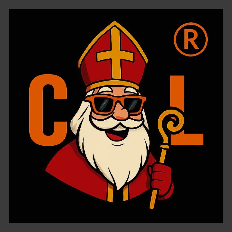 Sinterklaas mit Sonnenbrille