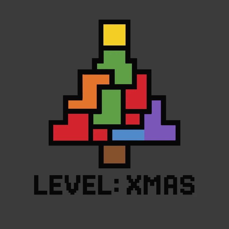 LevelXmas Pixelbaum