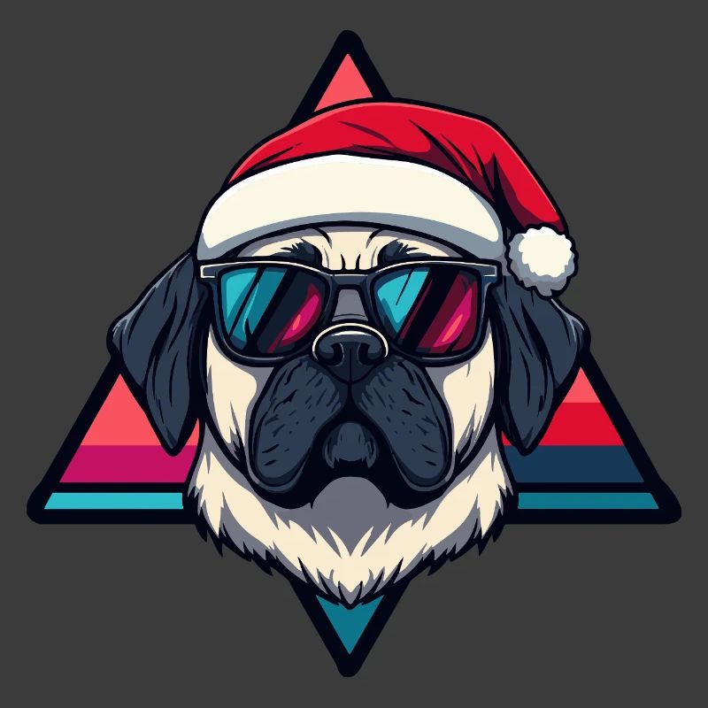 Santa Dog Comic