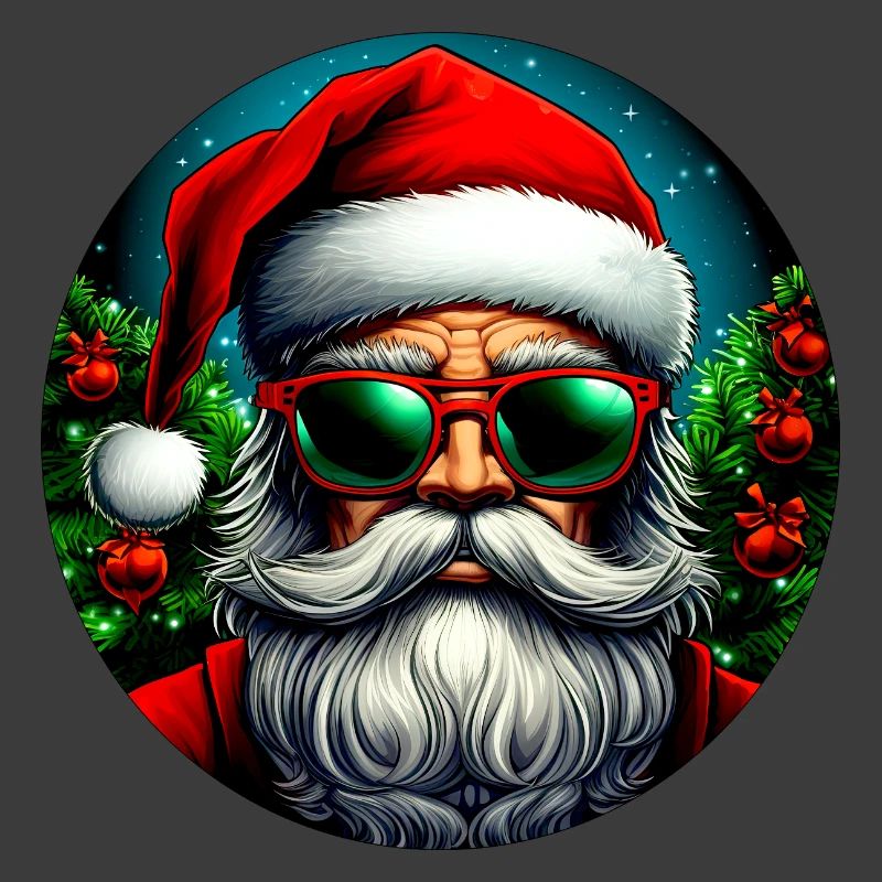 Cooler Santa