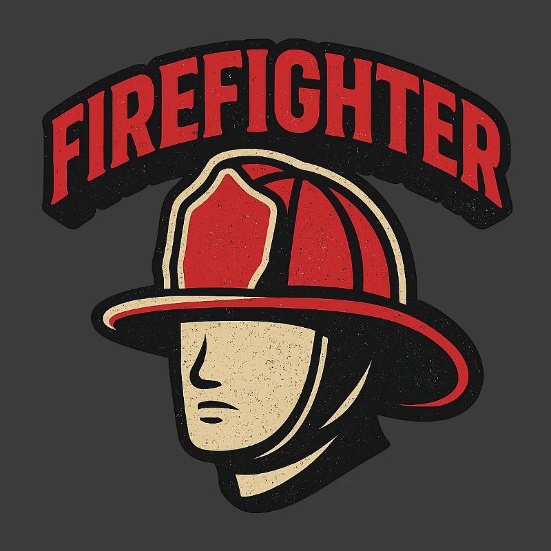 Feuerwehrheld Retro