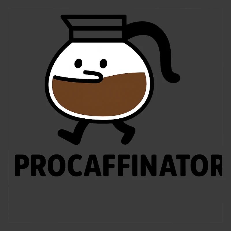 ProCaffinator Kaffeebecher Cartoon
