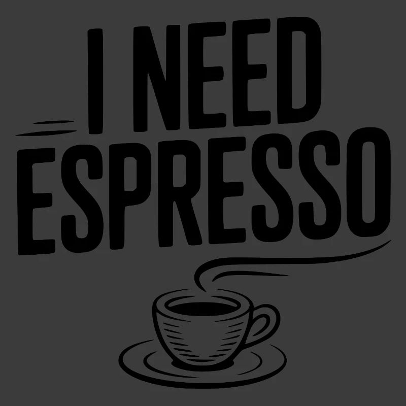 Ich brauche Espresso