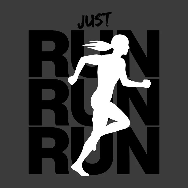 Just Run, Run Run Run, Jogger, Race, Runner