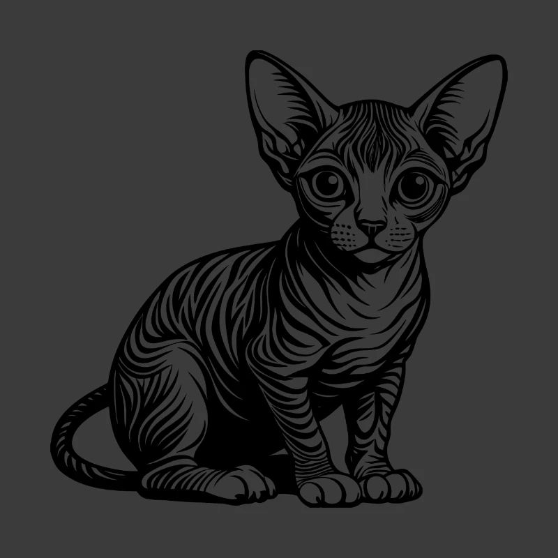 Sphynx-Katze
