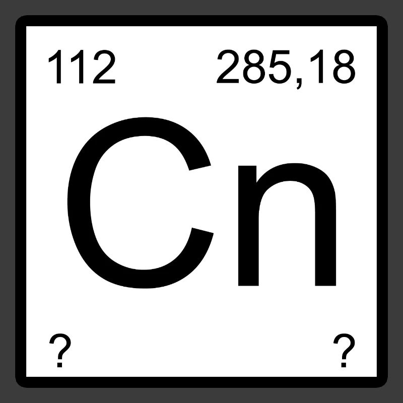 Copernicium Element Block Tee