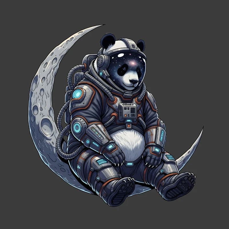 Panda Astronaut 
