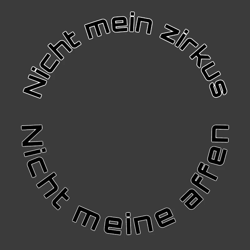 Pas mon cirque – Pas mes singes