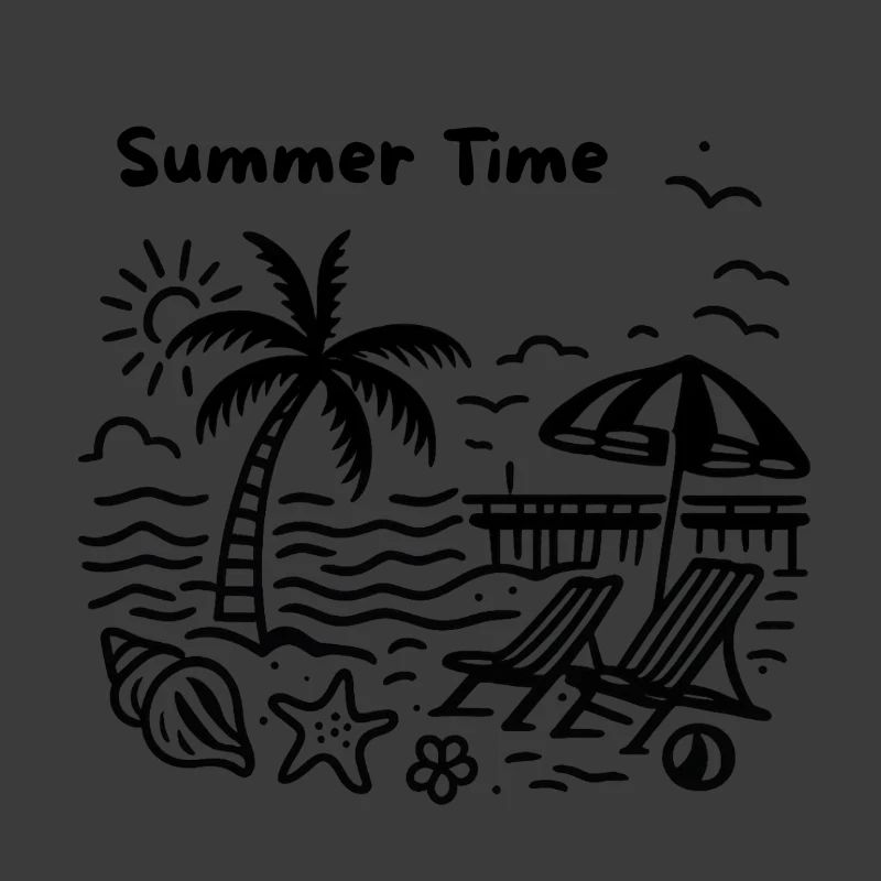 Palmenstrand Pier - Sommerdesign