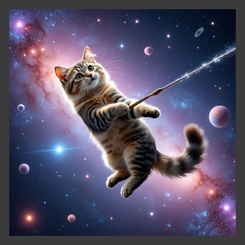 Chat dans l’espace