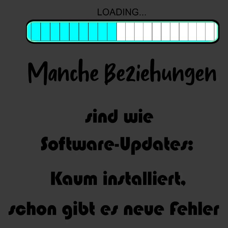 Fortschrittsbalken Blau Muster