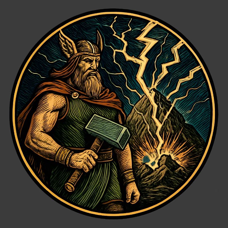 Thor mit Hammer
