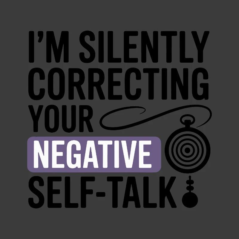 Hypnotist Silently Correcting Negative Self-Talk 