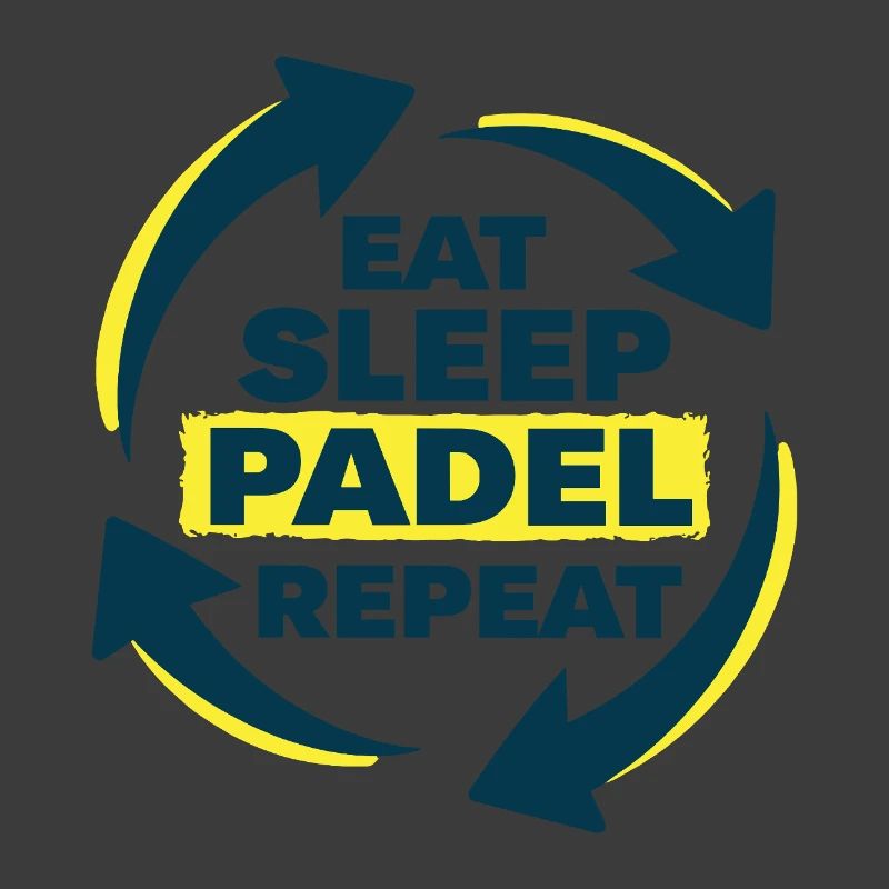 Déclaration d’athlète récurrent Eat Sleep Padel