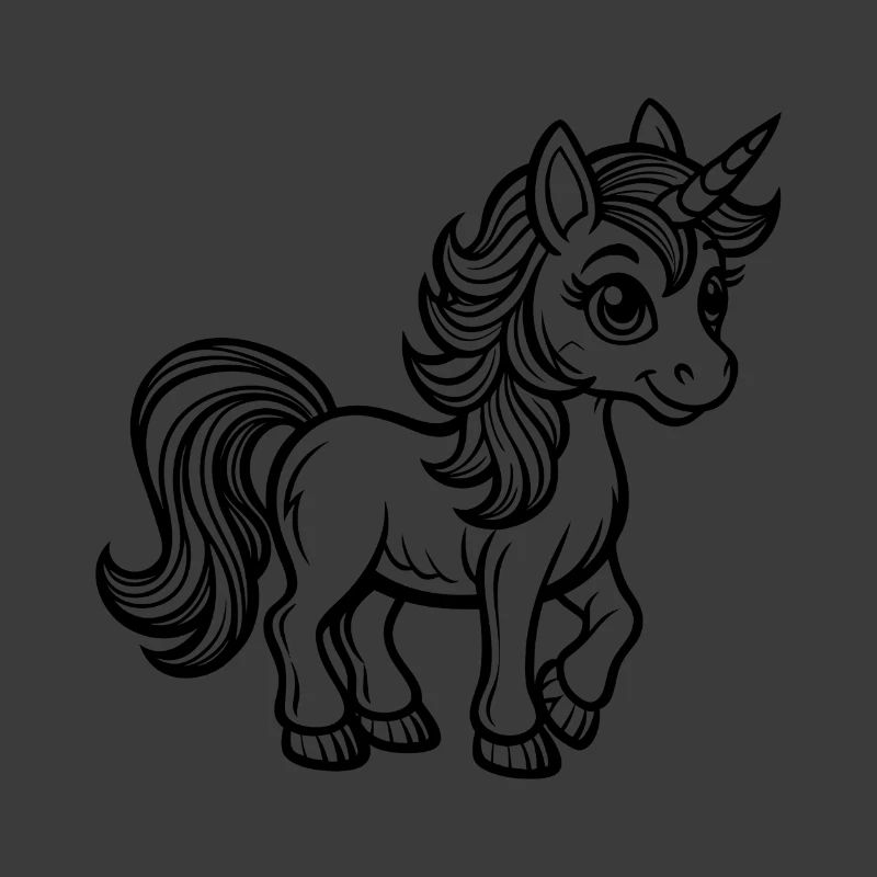 Bébé licorne