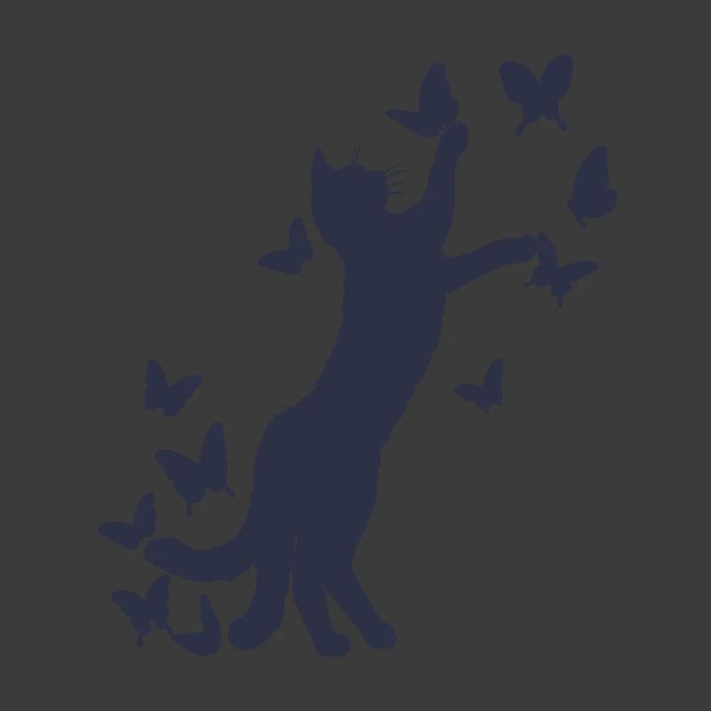 nekomata, schmetterlinge