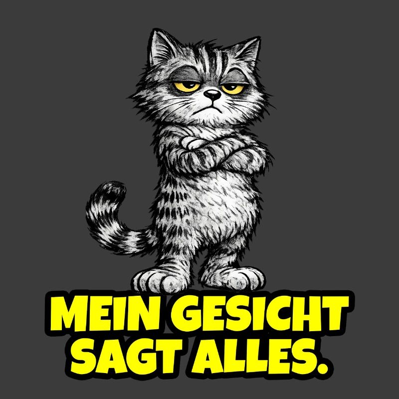 Mon visage en dit long. – Chef Chat (Grumpy)