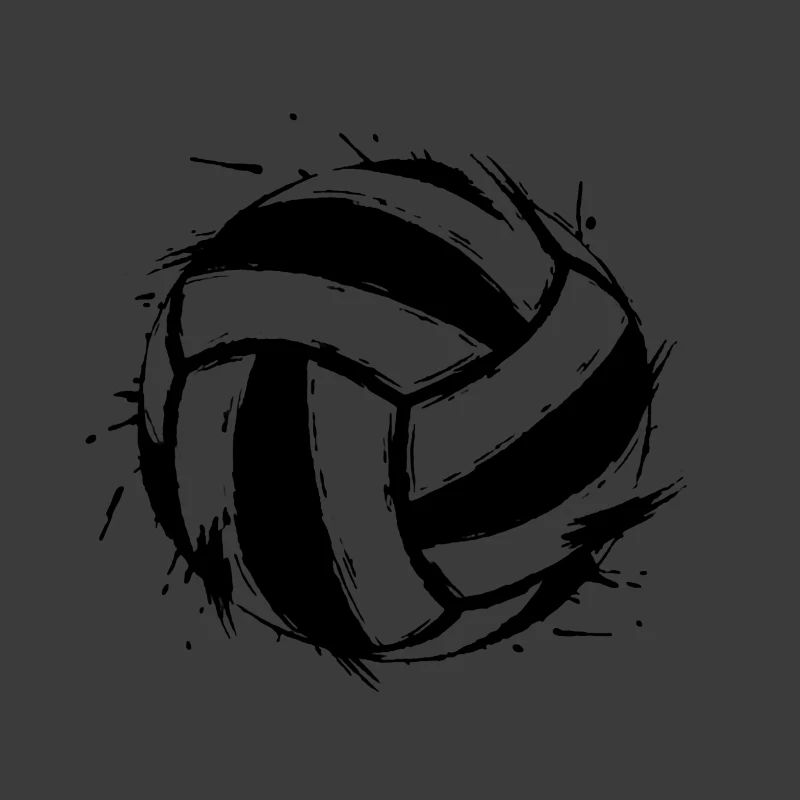 Volleyball Ball Abstract_03
