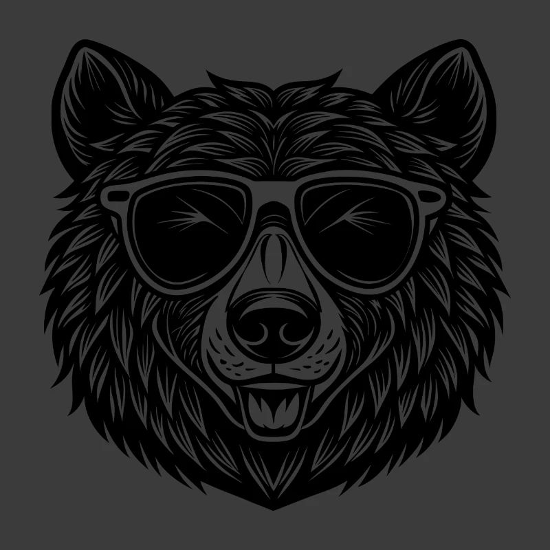Bear with sunglasses