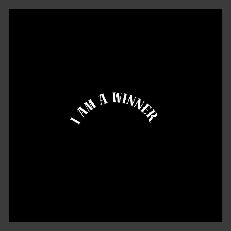 Ich bin ein Gewinner