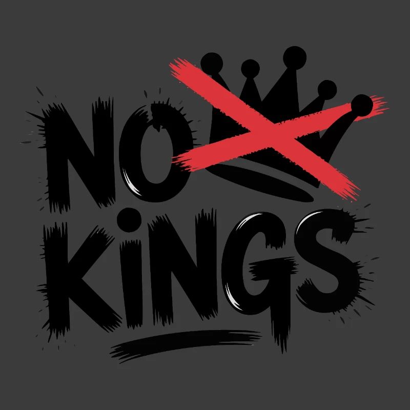 No Kings Statement Design