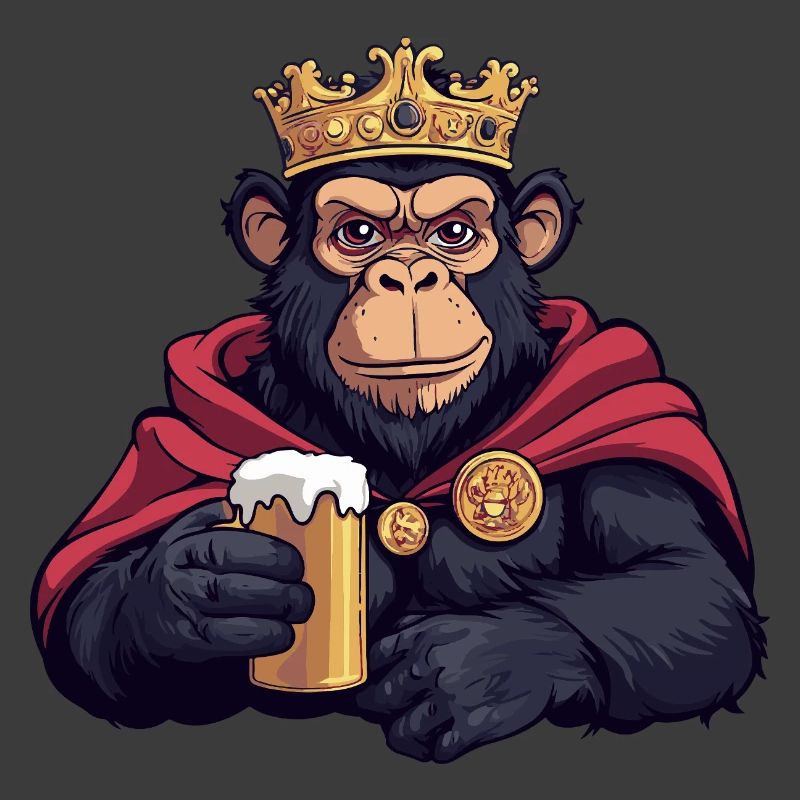 Affe Bier König