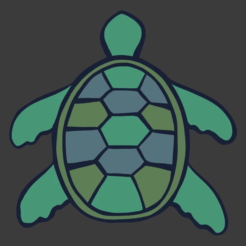 Geometric Shell Turtle