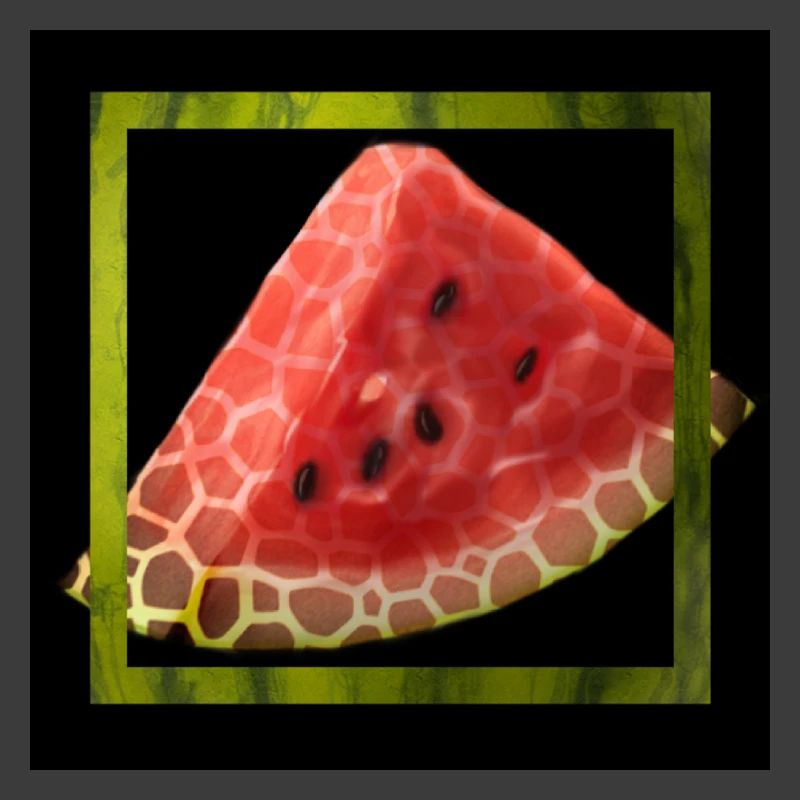 Pastèque abstraite