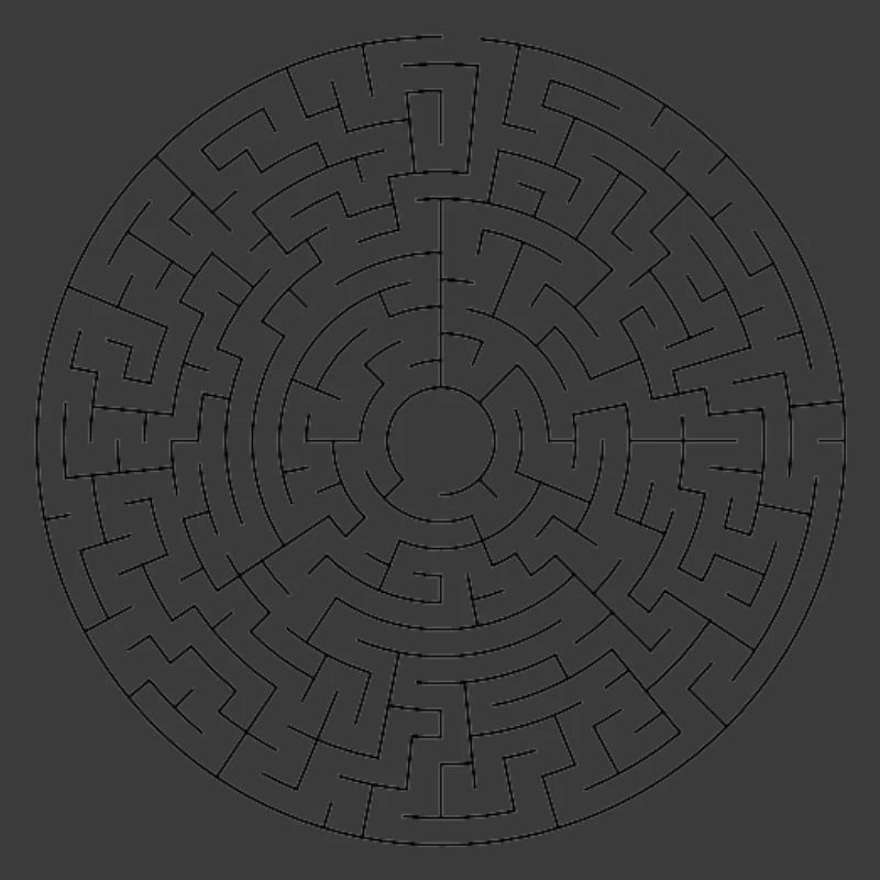 Labyrinth-Mandala