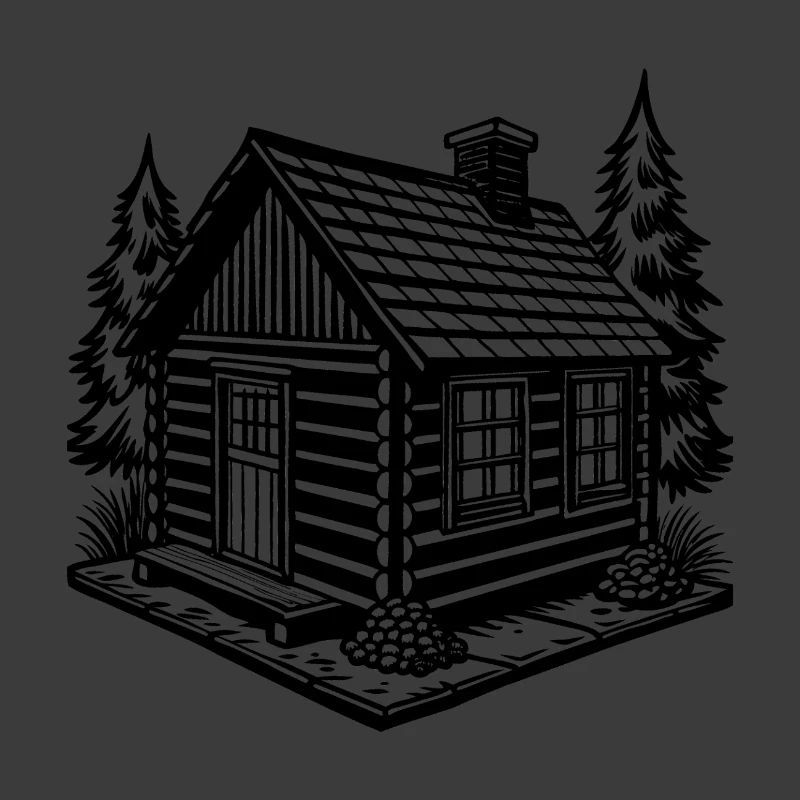 Cabane en rondins