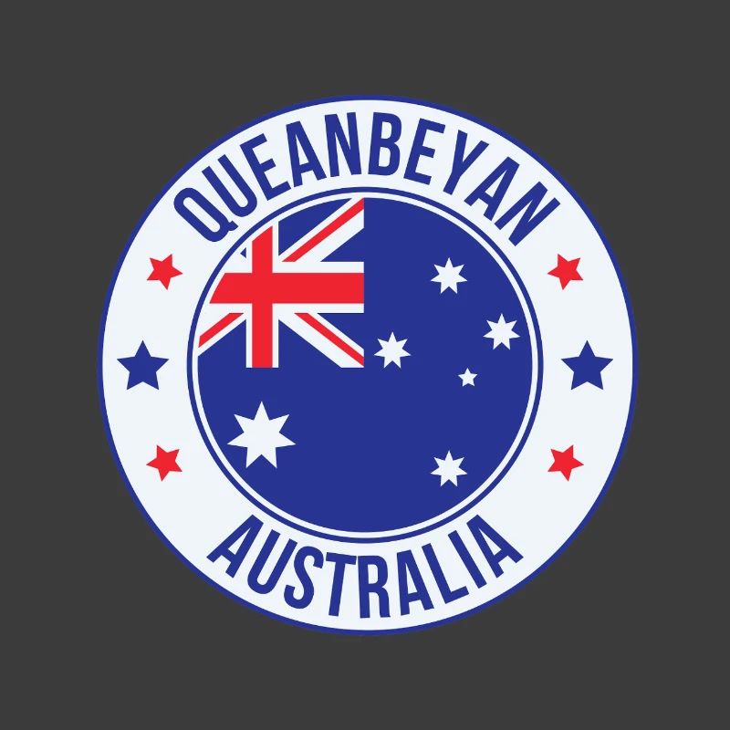 Queanbeyan-Australien-Emblemabzeichen