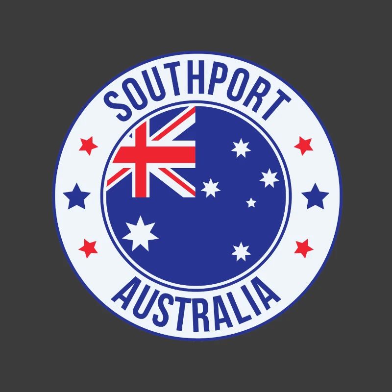 Southport Australien Abzeichen-Tee