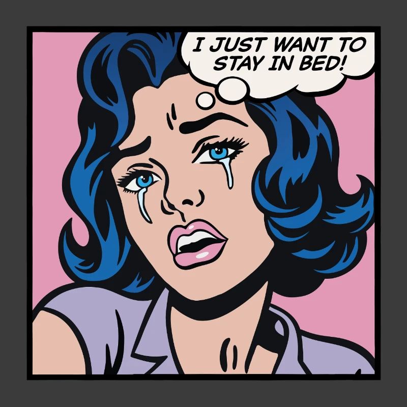 Ich will einfach nur im Bett bleiben!