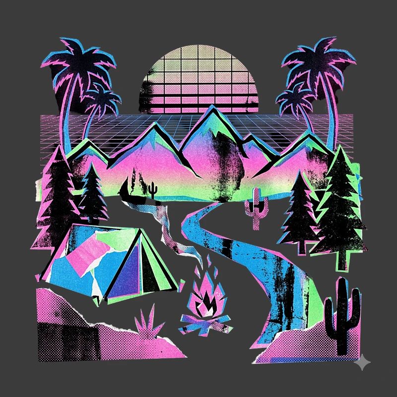 Retro Wave Camper