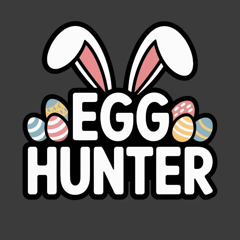 Egg Hunter Bunny – Easter Design