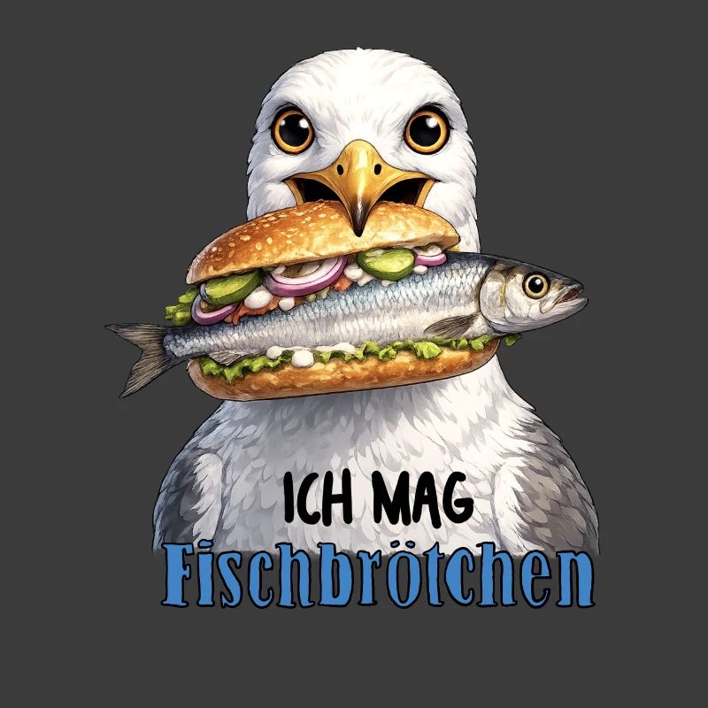 Ich mag Fischbrötchen