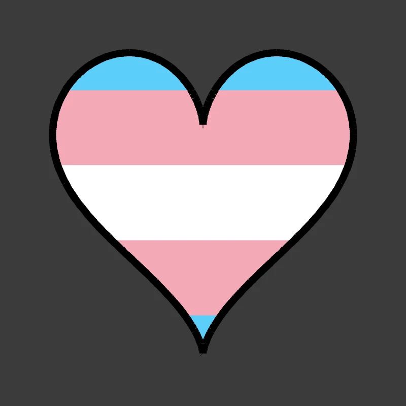 Trans Pride Herz