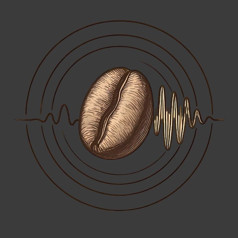 Coffee Core Sound Wave