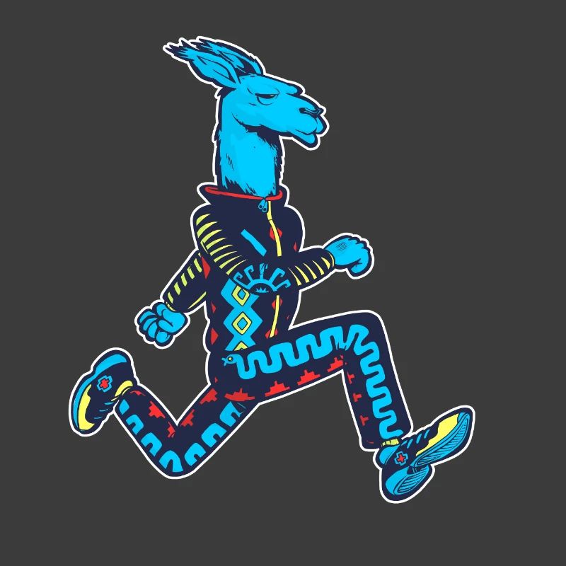Blue Llama runner