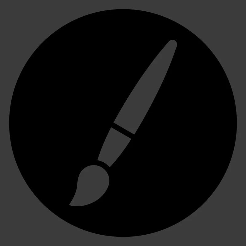 Pinsel, Malerei, Kunst Symbol