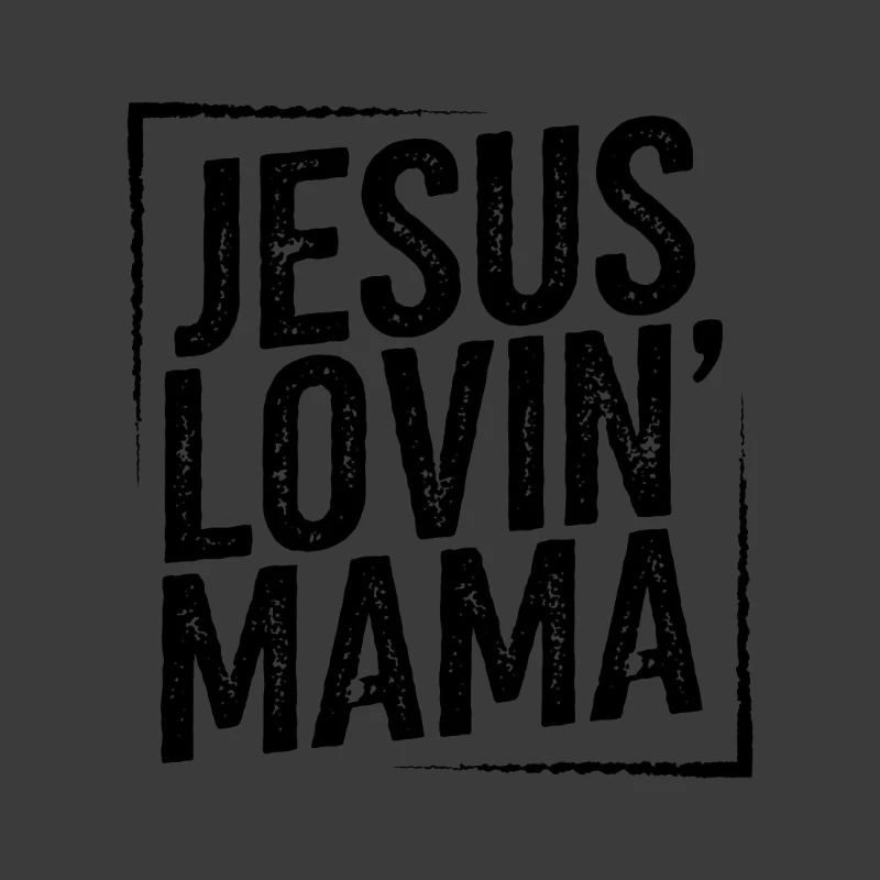 Jesus liebende Mutter Jesus loving Mama Muttertag