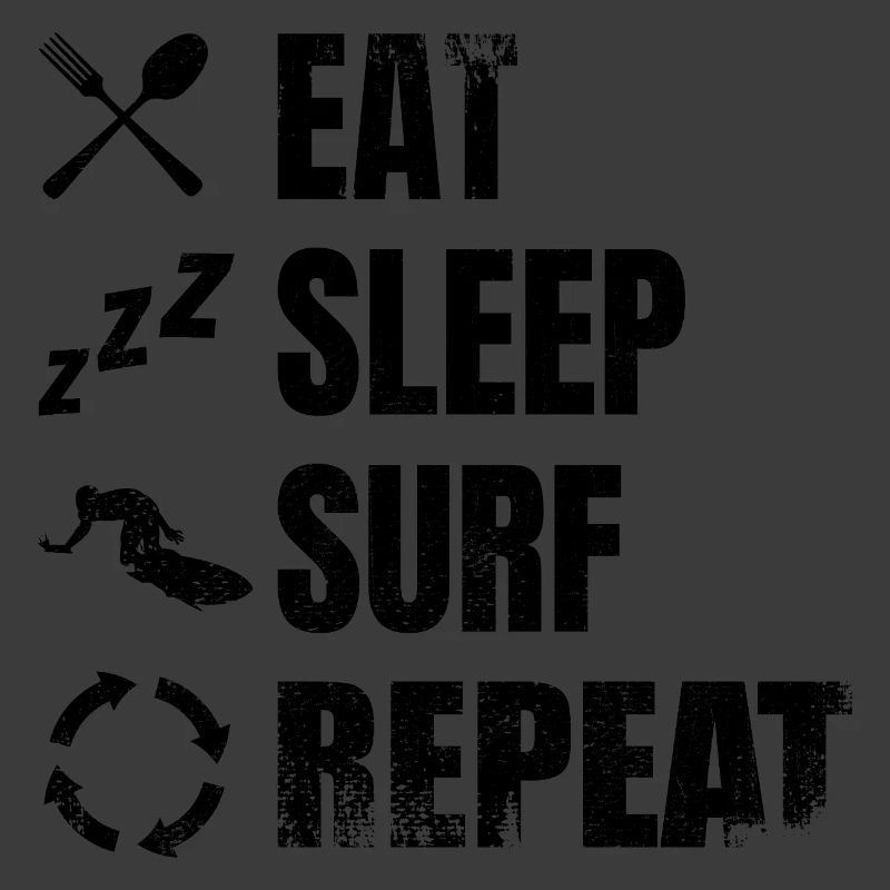 Lustiger Surfer Spruch