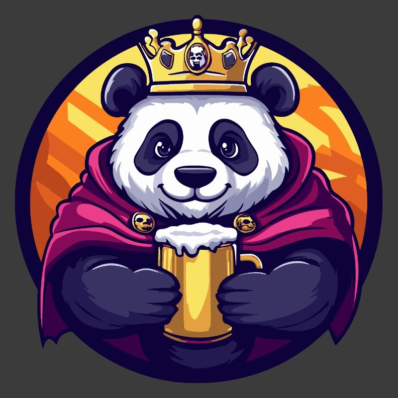 Panda Beer Funny