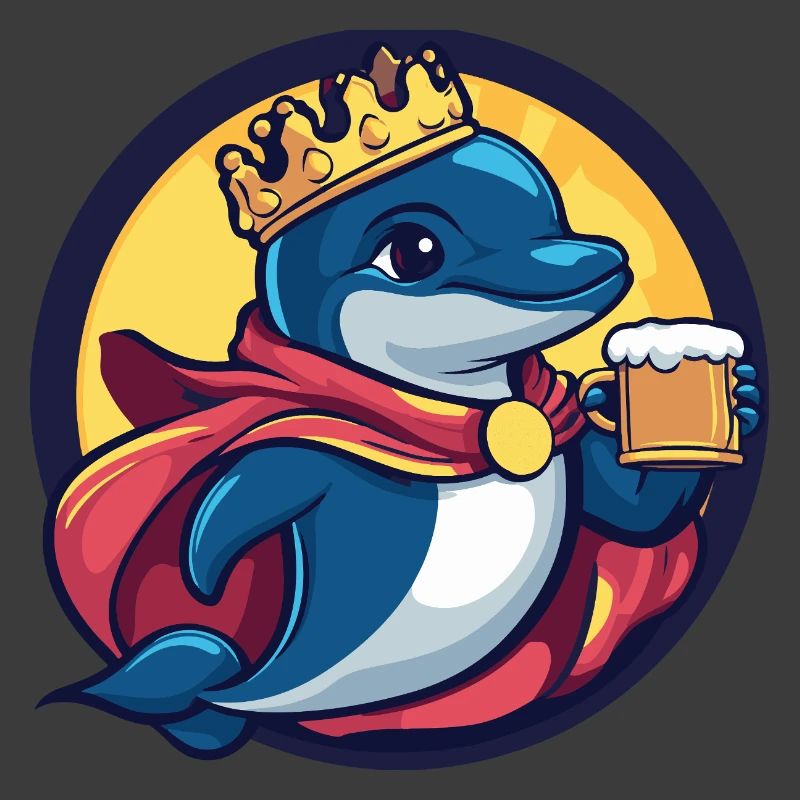 Delfin Bier Lustig