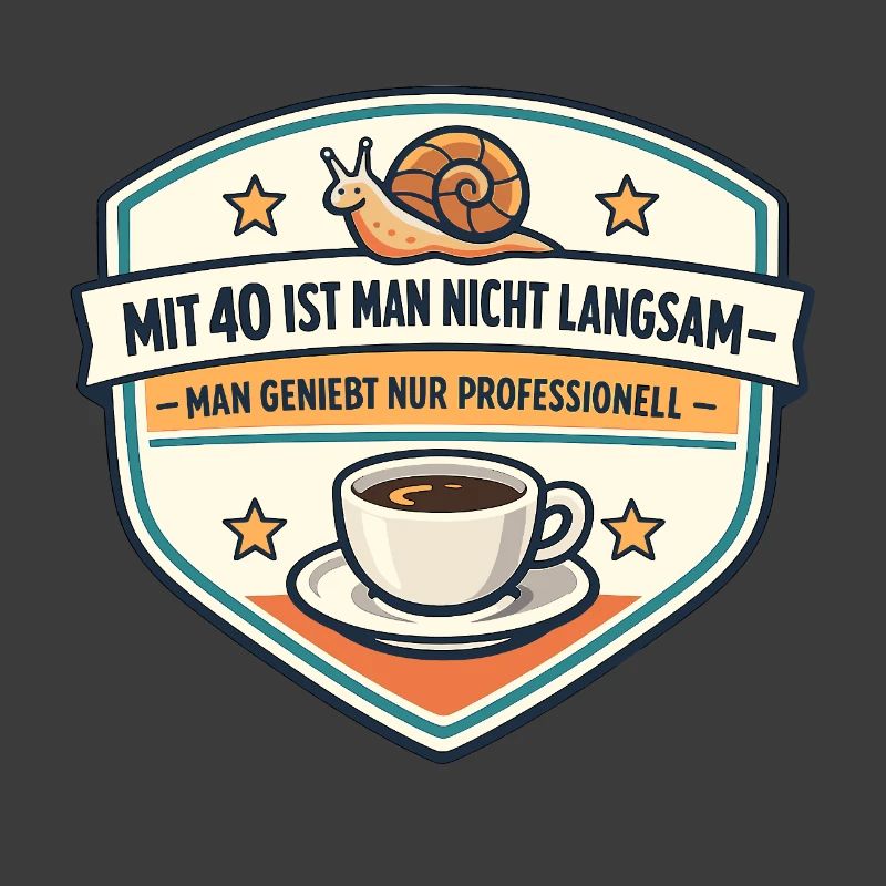 Mit 40 Nicht Langsam Genuss