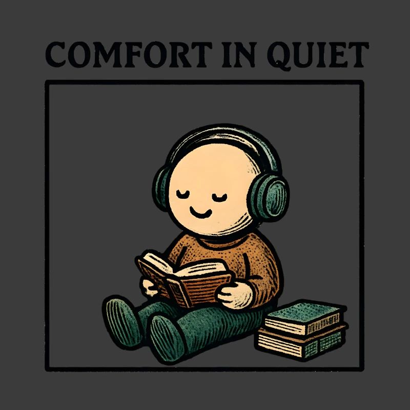 Silence while reading with headphones
