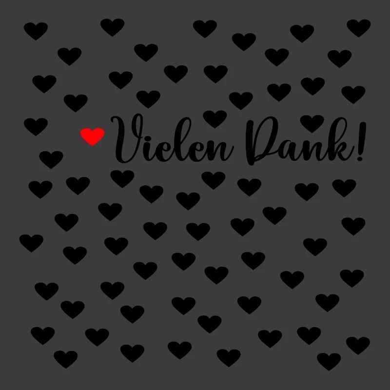 Dankbarkeit Vielen Dank Herzen