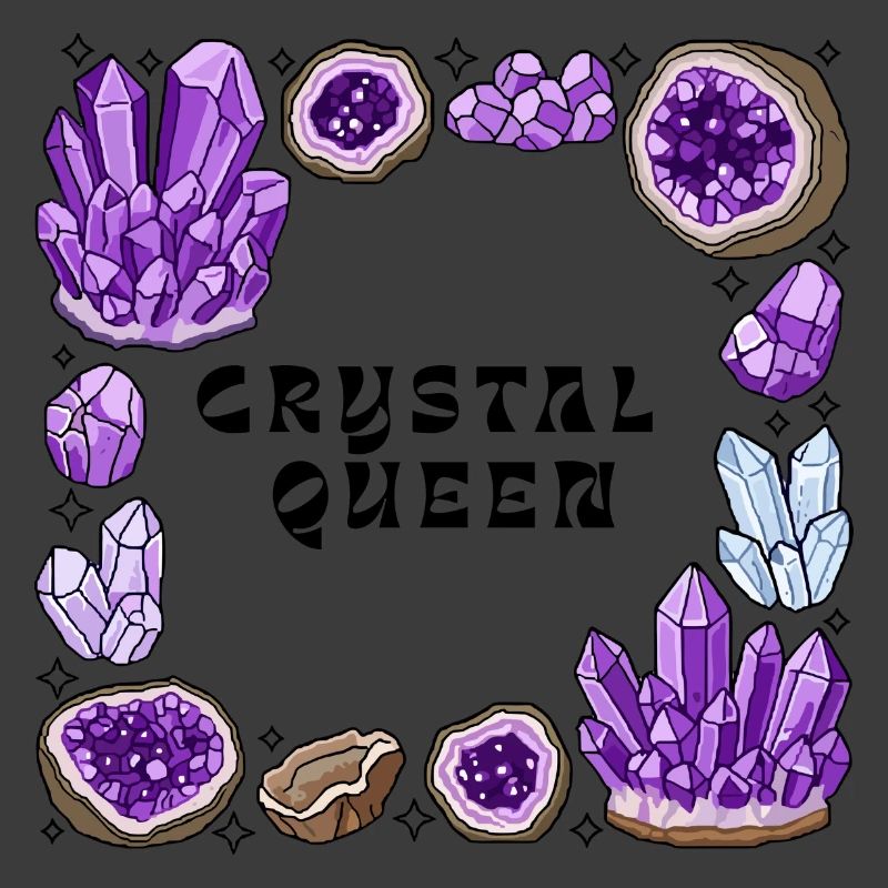 Amnetyst Crystal Geode Circle